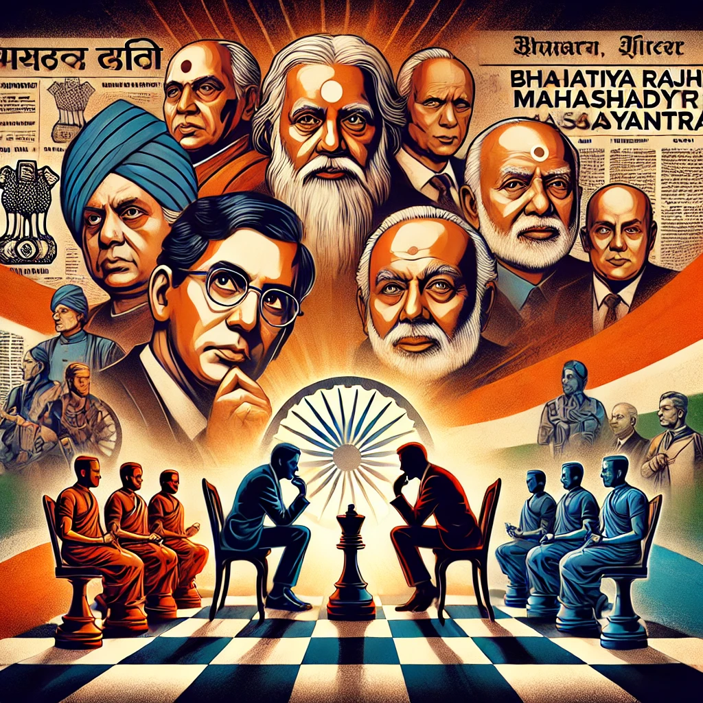 भाजपा का उदय निस्संदेह भ्रष्टाचार घोटालों, न्यायिक हस्तक्षेप और मीडिया दबाव के माध्यम से व्यवस्थित विघटन का मिश्रण था। हिंदुत्व समूहों ने मोदी के लिए जमीनी स्तर पर अभियान चलाया। कांग्रेस अमित शाह और नरेंद्र मोदी की जोड़ी के उभार से हतप्रभ रह गई। यह क्षेत्रीय दलों के लिए एक बुरा सपना बन गया और क्षेत्रीय नेताओं का विघटन हुआ।